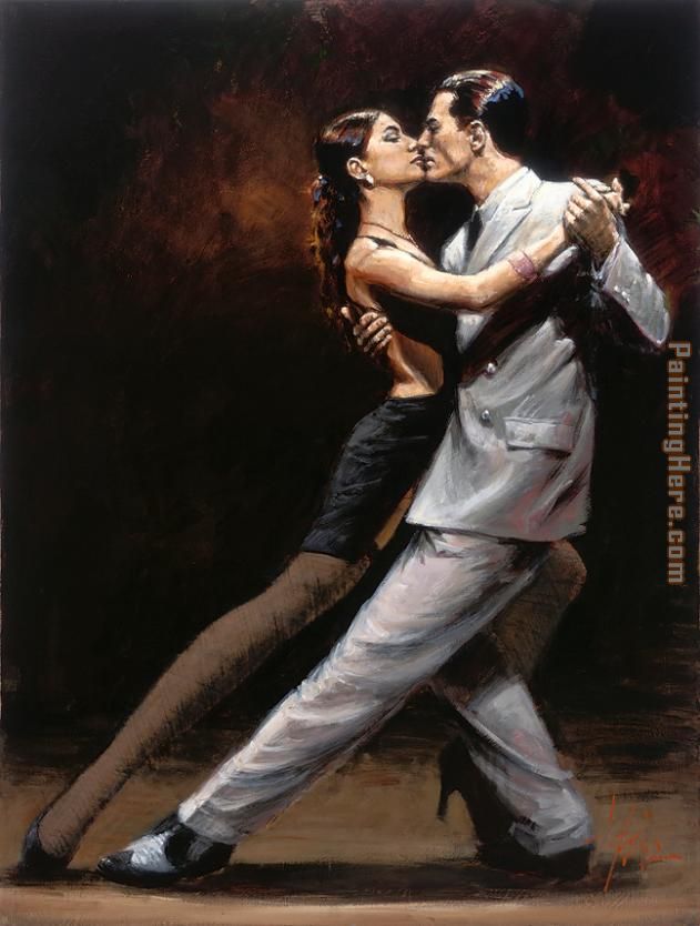 Tango in Paris painting - Fabian Perez Tango in Paris art painting